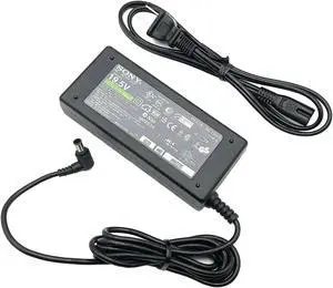 Genuine Sony PCGA-AC19V3 19.5V 4.1A AC Adapter Power Supply W/Cord OEM