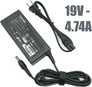 Genuine Toshiba PA3716U-1ACA AC Adapter PA3716U-1ACA PA-1900-23 Laptop W/P.Cord