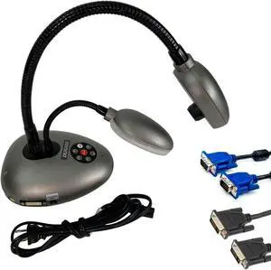 Dukane Camera 220E Document Camera Digital Visual Presenter with Accessories