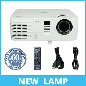 NEW LAMP - NEC NP-VE281 DLP Projector 2800 ANSI HDMI 1080i for Home and Office Multipurpose Use with Accessories