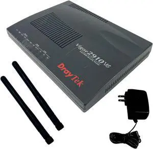 DrayTek Vigor 2910 VG Dual-WAN Broadband 4-Port Security Router w/ Adapter