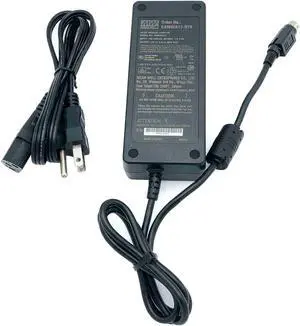 Genuine Mean Well AC/DC Medical Adapter GSM90A12 12V 6.67A 80W max 4-Pins w/Cord