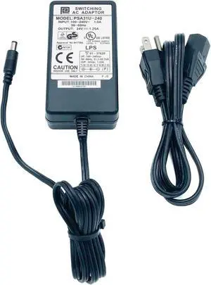 Genuine AC Power Supply Adapter Phihong PSA31U-240 24V 1.25A 30W w/PC