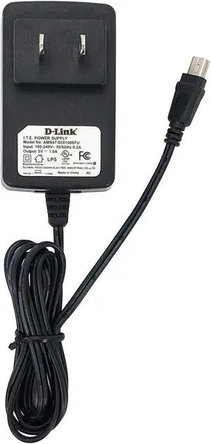 New Genuine D-Link AMS47-0501000FU Wall AC/DC Power Adapter 5V 1A USB Mini