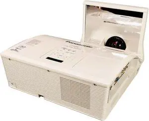 Panasonic PT-CW330 DLP Projector Ultra Short Throw 3100 ANSI 1080p HDMI w/Bundle