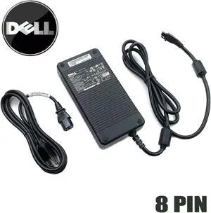 Genuine Dell ADP-220AB B AC Adapter 12V 18V DA-2 Series 220W 8 Pin w/PC OEM