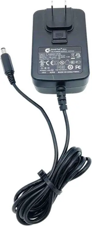 Genuine Globtek GT-41131-3015-3.0 ITE Power Supply C-24000091 12V 1.5A 32W OEM