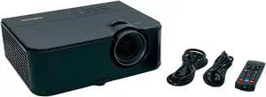 InFocus IN3128HD DLP Projector Portable 4000 ANSI PC 3D Ready 1080p HDMI Bundle