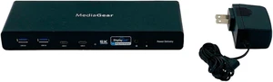 MediaGear USB-C Dual 4K Universal Docking Station w/AC Adapter OEM MediaGear USB-C Dual 4K Universal Docking Station w/AC Adapter OEM