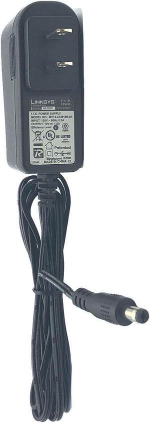 New Original Linksys Cisco MT12-4120100-A1 Power Supply Adapter 12V 1A Charger