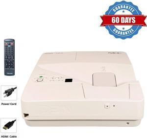 Projector Ultra Short Throw 3LCD NEC UM351W 3500 ANSI UST Bright Color 1080p HDMI x2 LAN WXGA w/Bundle
