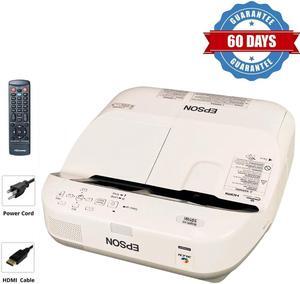 3LCD Projector Ultra Short Throw UST Epson BrightLink 595Wi  3300 ANSI Lumens H599A w/Bundle