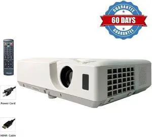 3LCD Projector for Professional Business Presentation 2700 ANSI HD HDMI w/Remote