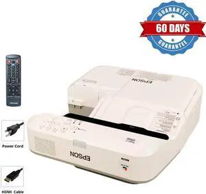 Ultra Short Throw (UST) 3LCD Projector  Epson BrightLink 695Wi WXGA H740A 3500 ANSI 1080p HDMI w/Remote Bundle
