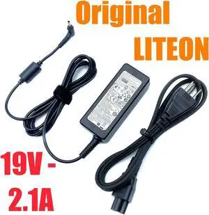 Authentic LiteOn 40W AC Power Adapter PA-1400-14 19.V 2.1A 3.0*1.1mm w/P.Cord