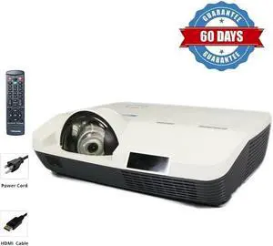 3LCD Short-Throw 1280x800 Projector Boxlight Eco X27NST HDMI HD 1080i 2700 lumens w/Remote