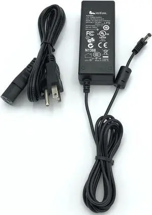 Genuine Verifone 12V 1A Power Supply NU12-2120100-I1 Adapter CPS11212-3A-R w/PC
