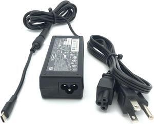 Original 65W HP Adapter Laptop Charger TPN-LA16 L39752-001 19.5V 3.33A & USB-C