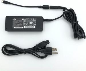 Genuine HP 90W AC Adapter Model PPP012D-S P/N 677777-002 19.5V 4.62A & USB-C OEM