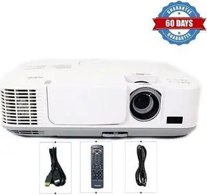 NEC NP-M311X 3LCD Portable Bright Color Projector for Bar 3100 ANSI 1080p HDMI w/Accessories