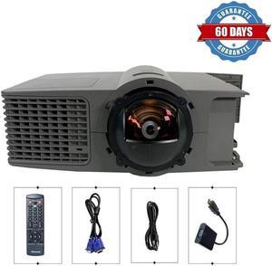 Smart UF55 DLP Short-Throw Projector for Home Theater Games 1080p 2000 ANSI HDMI-Adapter