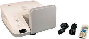 NEC U310W DLP Projector Ultra Short Throw 3100 ANSI Lumens w/Bundle