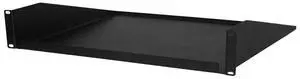 Single-Sided Non-Vented Cantilever Shelf, 1U, 19" x 15"D, Black Single-Sided Non-Vented Cantilever Shelf, 1U, 19" x 15"D, Black