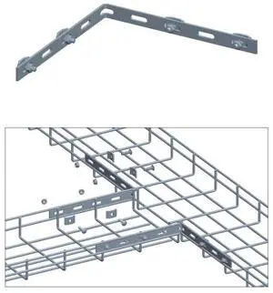 Cable Tray Corner Bar Kit, Zinc Cable Tray Corner Bar Kit, Zinc