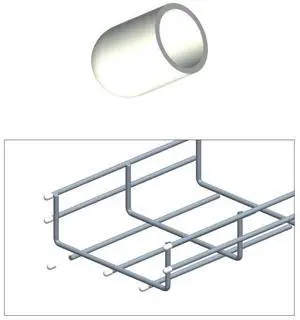 Cable Tray Rubber End Cap, White, 50 pack Cable Tray Rubber End Cap, White, 50 pack