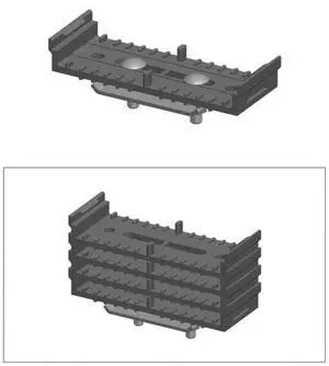 Cable Tray ABS Fixer Base, Gray Cable Tray ABS Fixer Base, Gray