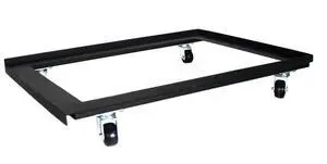 Caster Tray For Wall Mount Enclosures, 20-28U, 28", Black Caster Tray For Wall Mount Enclosures, 20-28U, 28", Black