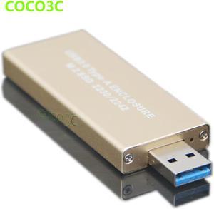 USB 3.0 to M.2 SSD Enclosure USB3.0 to NGFF B KEY Hard Disk adapter B+M key M2 SATA SSD External HDD Mobile Box