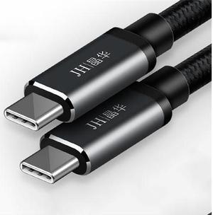 Jinghua U231 Type-C Male-to-male 4K Video Audio Data Cable Mobile Computer HD Version Charging Cable  USB-C Dual-head PD Charging Cable