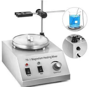 79-1 Hot Plate Magnetic Stirrer Mixer Stirring Lab 1L Dual Control 0-2400rmin 79-1 Hot Plate Magnetic Stirrer Mixer Stirring Lab 1L Dual Control 0-2400rmin
