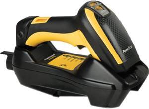 Datalogic PowerScan PM9100 Industrial Laser 1D Linear Imager with Datalogics STAR Cordless System, 910 MHz, RS232 Kit US - PM9100-910RBK20