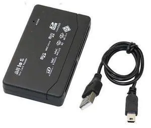 In One Memory Card Reader USB External Cardreader SD SDHC Mini Micro M2 MMC XD CF Reader For MP3, Digital Camera In One Memory Card Reader USB External Cardreader SD SDHC Mini Micro M2 MMC XD CF Reader For MP3, Digital Camera