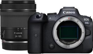 Canon EOS R6 with RF 24-105mm f/4-7.1 IS STM Lens (Without R Adapter)