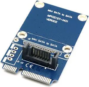mSATA to 2.5" SATA Adapter mini SATA to 2.5 inch HDD Hard Drive Disk Delock SSD Converter