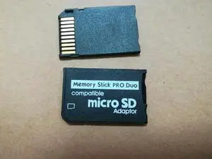 10pcs Memory Card Adapter Micro SD To Memory Stick Adapter For PSP Micro SD 1MB-128GB Memory Stick Pro Duo