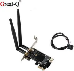 Wireless WiFi Bluetooth Network Card PCIe to M.2 Expansion Card PCI Express wifi adapter M2 NGFF