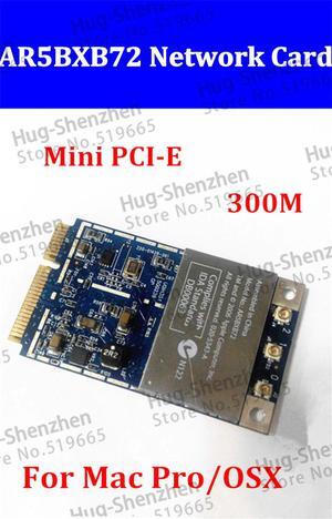 1PCS  2.4G 5.8G  For All Mac Pro Atheros Airport Extreme Wireless WIFI Card Mini PCIE AR5BXB72 MA970