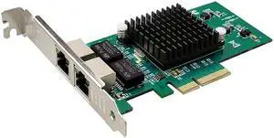 RJ45  RJ-45 Dual port 82576 PCI Express  Gigabit Ethernet Server Adapter PCI-E Gigabit Ethernet  E1G42ET adaptador