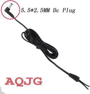 1pcs 1.2m DC 5.5 x 2.5 5.5*2.5mm Power Supply Plug Connector With Cord / Cable For Toshiba Asus Lenovo Laptop Adapter