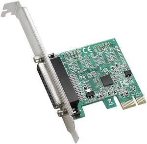 DIEWU Parallel Card Printer DB25 Parallel Ports and LPT connectors for PCI-E card with PCI Express connector adapter converter