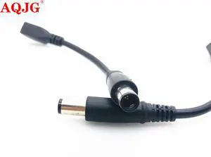 DC power Adapter Connector Plug DC conversion head jack female 4.5*3.0mm plug to male 7.4*5.0 mm with Pin for HP Pavilion Laptop