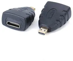 Gold plated Micro Hdmi to Male to Mini HDMI Male to female adapter converter 1.4K hdmi jack Gold plated Micro Hdmi to Male to Mini HDMI Male to female adapter converter 1.4K hdmi jack