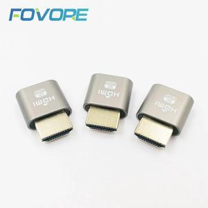 HDMI Virtual Display 4K HDMI DDC EDID Dummy Plug EDID Display Cheat Virtual Plug HDMI Dummy Emulator Adapter