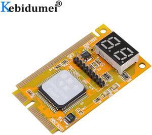 Mini PCI-E LPC PC Analyzer Tester POST Card Test 3 in 1 For Notebook Laptop Hexadecimal Character Display