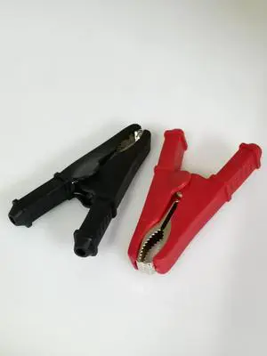 2mm Banana plug Cable Connector Crocodile Clip Insulated Alligator Clips Probe Battery Adapter Multimeter Pen Female Test Probe