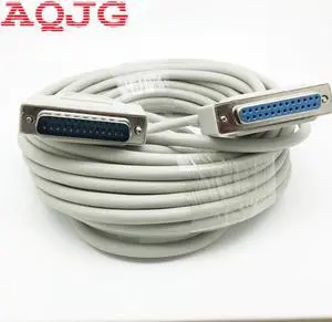 DB25 25 Pin Male to Female M/F Printer Cable 10M DB25 25 Pin Parallel Male to Male LPT Printer Cable 10Feet